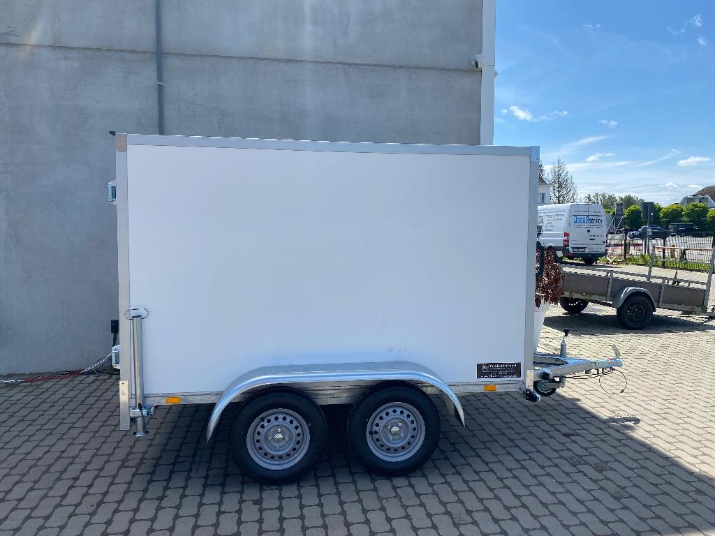 SYMA gesloten bakwagen 257X151CM 750KG TANDEM-AS, Auto diversen, Aanhangers en Bagagewagens, Ophalen, Nieuw, SYMA, SYMA