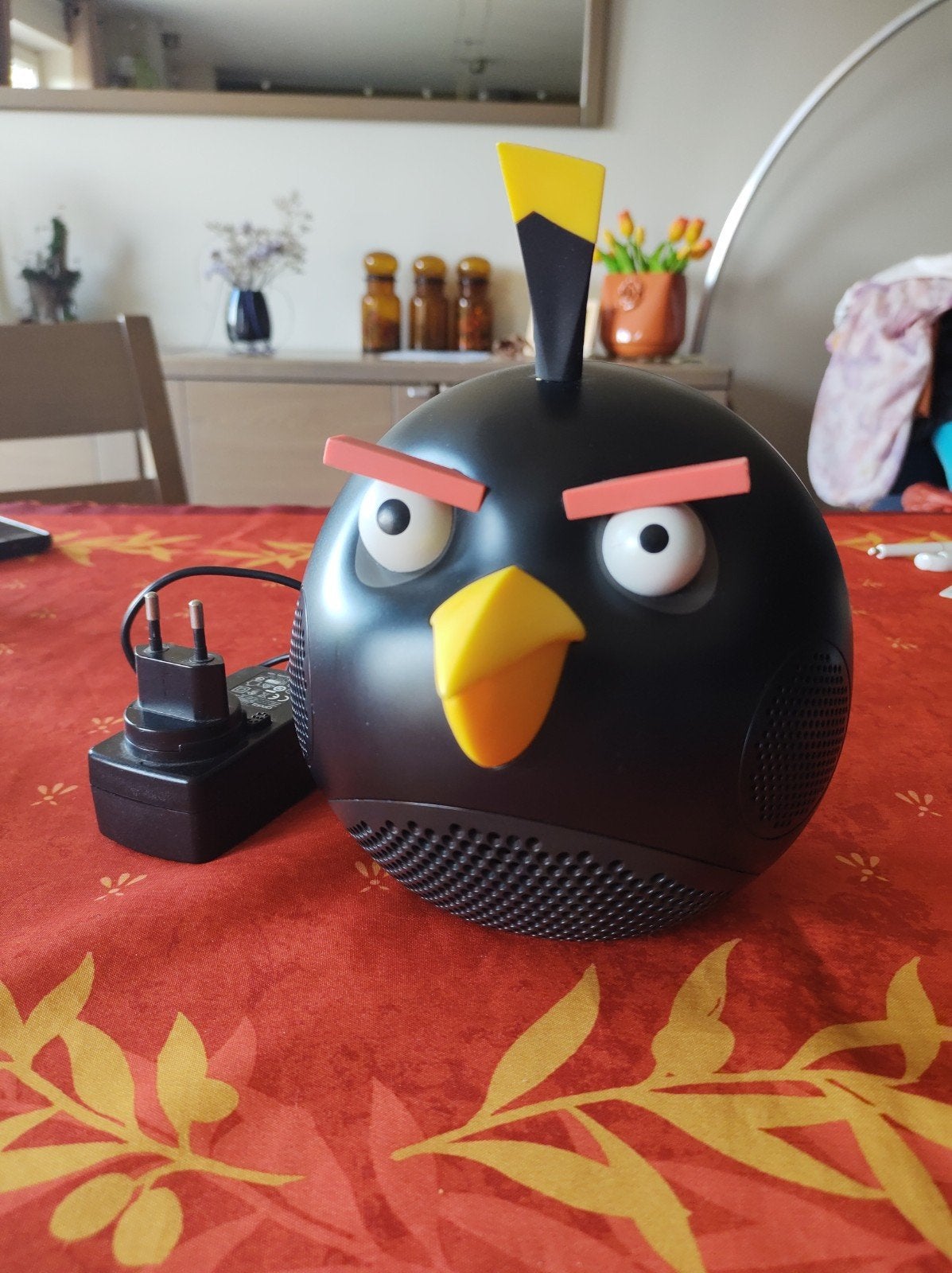 Angry Birds luidspreker van Gear4 (zwart), Audio, Tv en Foto, Luidsprekerboxen, Zo goed als nieuw, AUX-ingang, Minder dan 60 watt