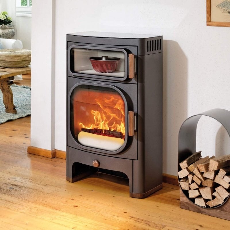 Houtkachel Austroflamm Heidi Back, Maison & Meubles, Accessoires pour la Maison | Autre, Neuf, Autres matériaux, Multicolore, Autres styles