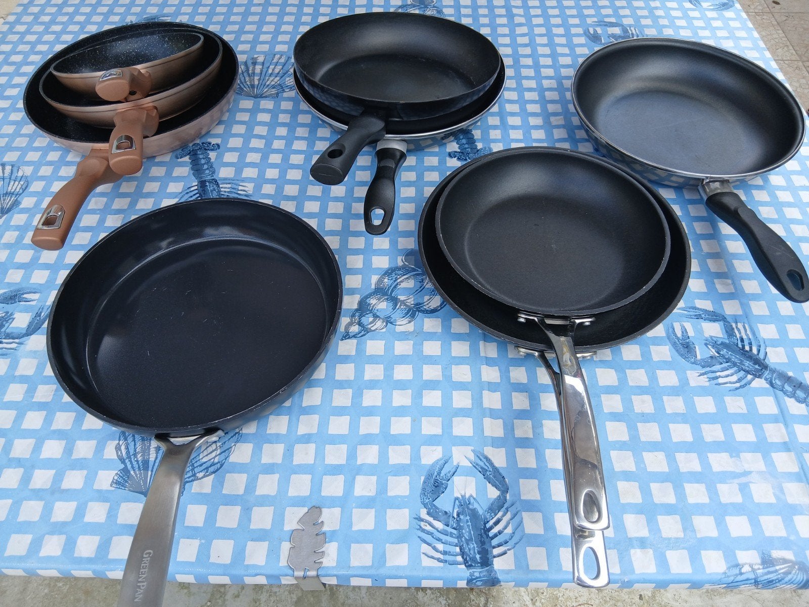 Kookpannen te koop, 9 stuks, Geschikt voor inductie, Ophalen, Berlinger Haus