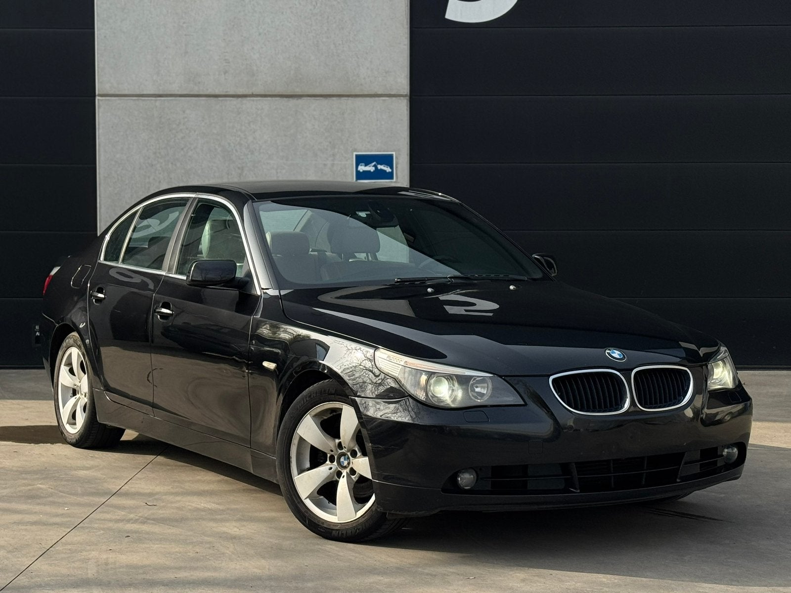 Bmw 520Da 2006/150PK/Automaat/318.000km, Auto's, Automaat, Achterwielaandrijving, 4 cilinders, Zwart