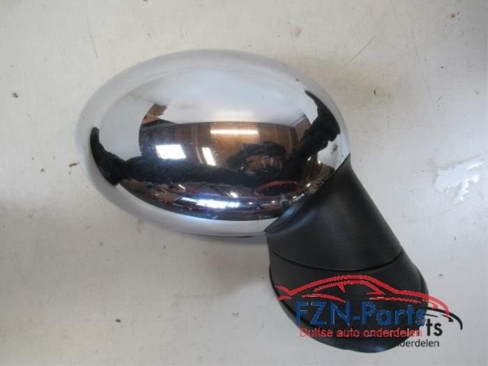 Mini Cooper R56 Spiegel Rechts R Chrome ( Zij, Buitenspiegel, Autos : Pièces & Accessoires, Enlèvement ou Envoi, Utilisé