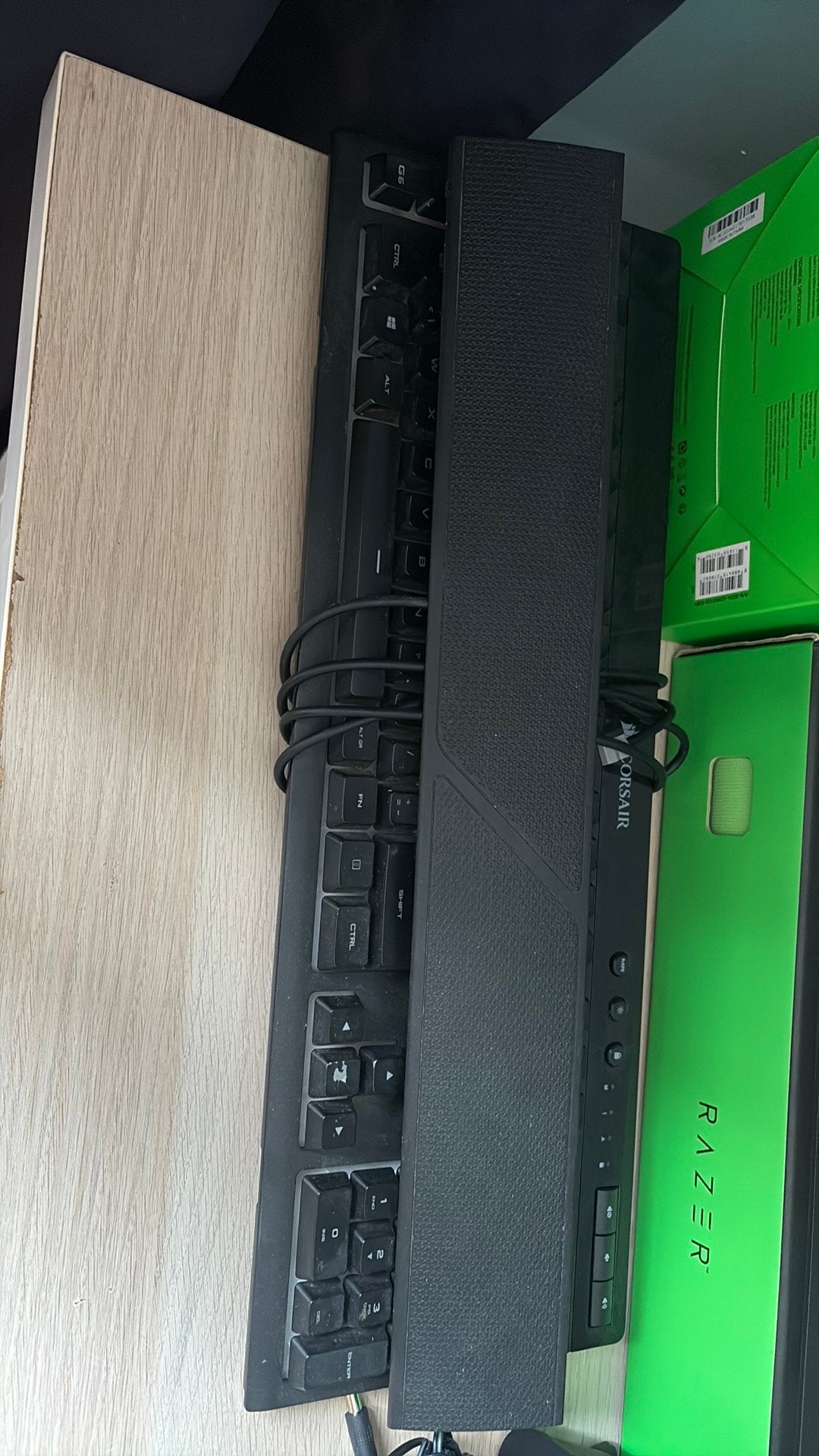 Clavier Gaming K55 RGB, Informatique & Logiciels, Armoires de serveurs, Enlèvement ou Envoi, Comme neuf