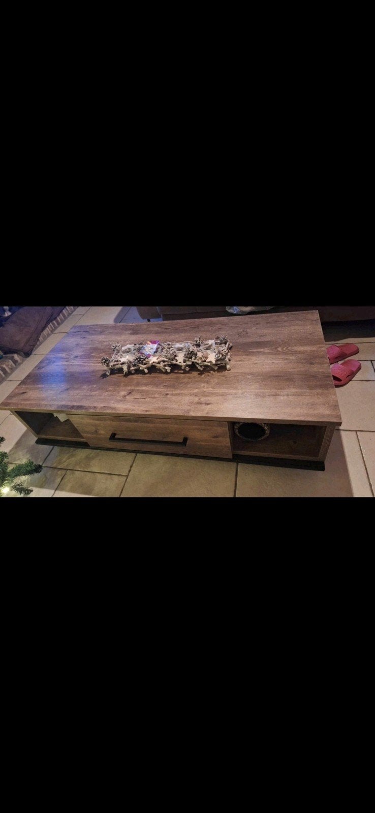 Grote stevige salontafel, Ophalen of Verzenden