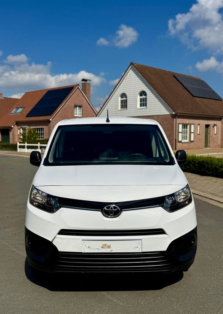 Toyota ProAce City 1.5 diesel / 3 Pl/ 102PK, Auto's, 75 kW, Stof, 1498 cc, Wit