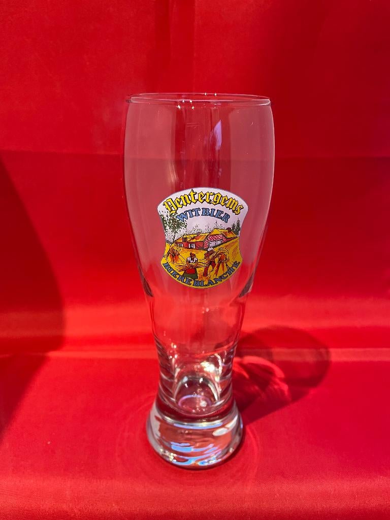 bierglas Dentergems Witbier Riva, Verzamelen, Ophalen of Verzenden, Gebruikt, Bierglas