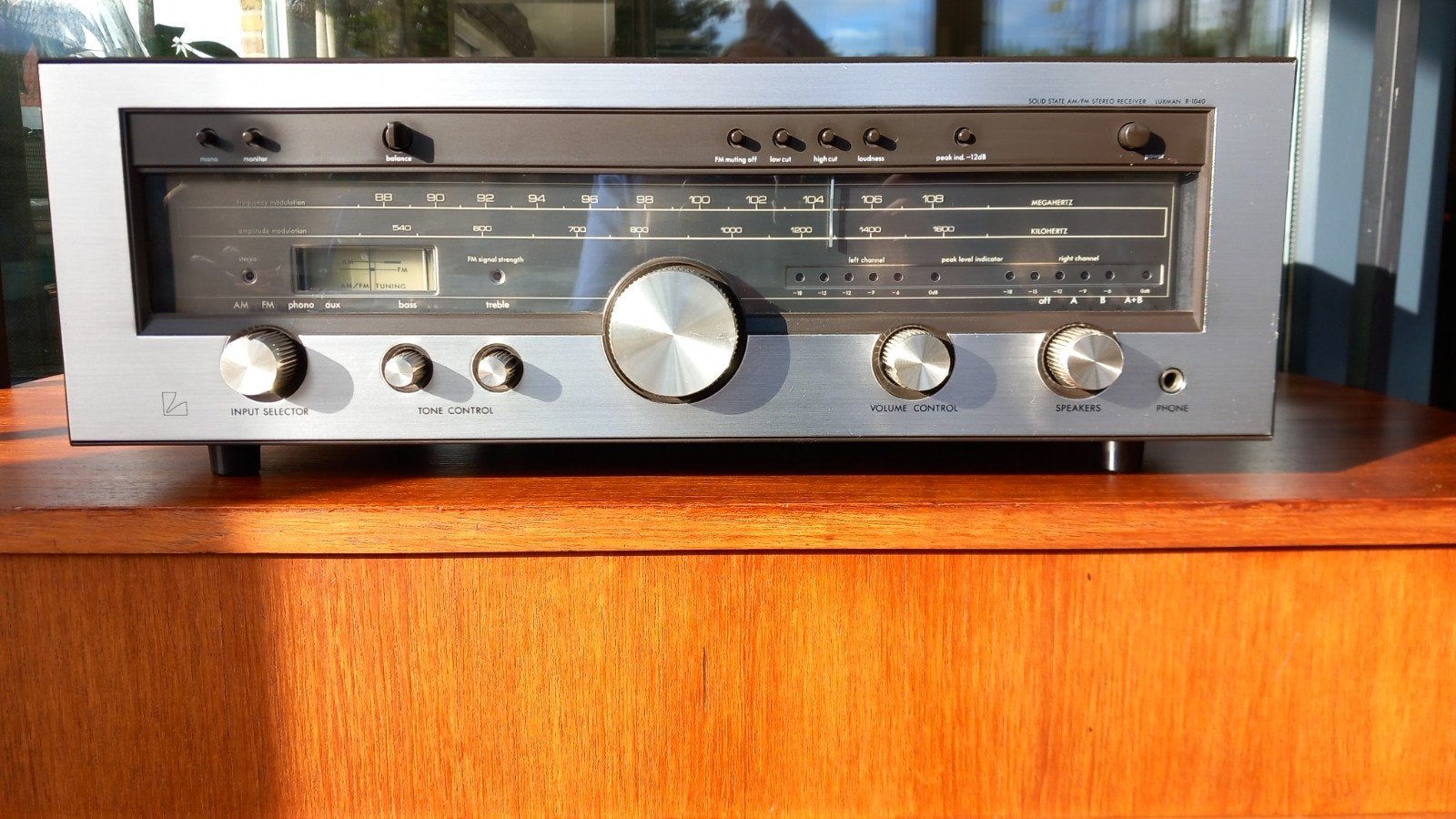 vintage receiver Luxman  R 1040, Audio, Tv en Foto, Ophalen