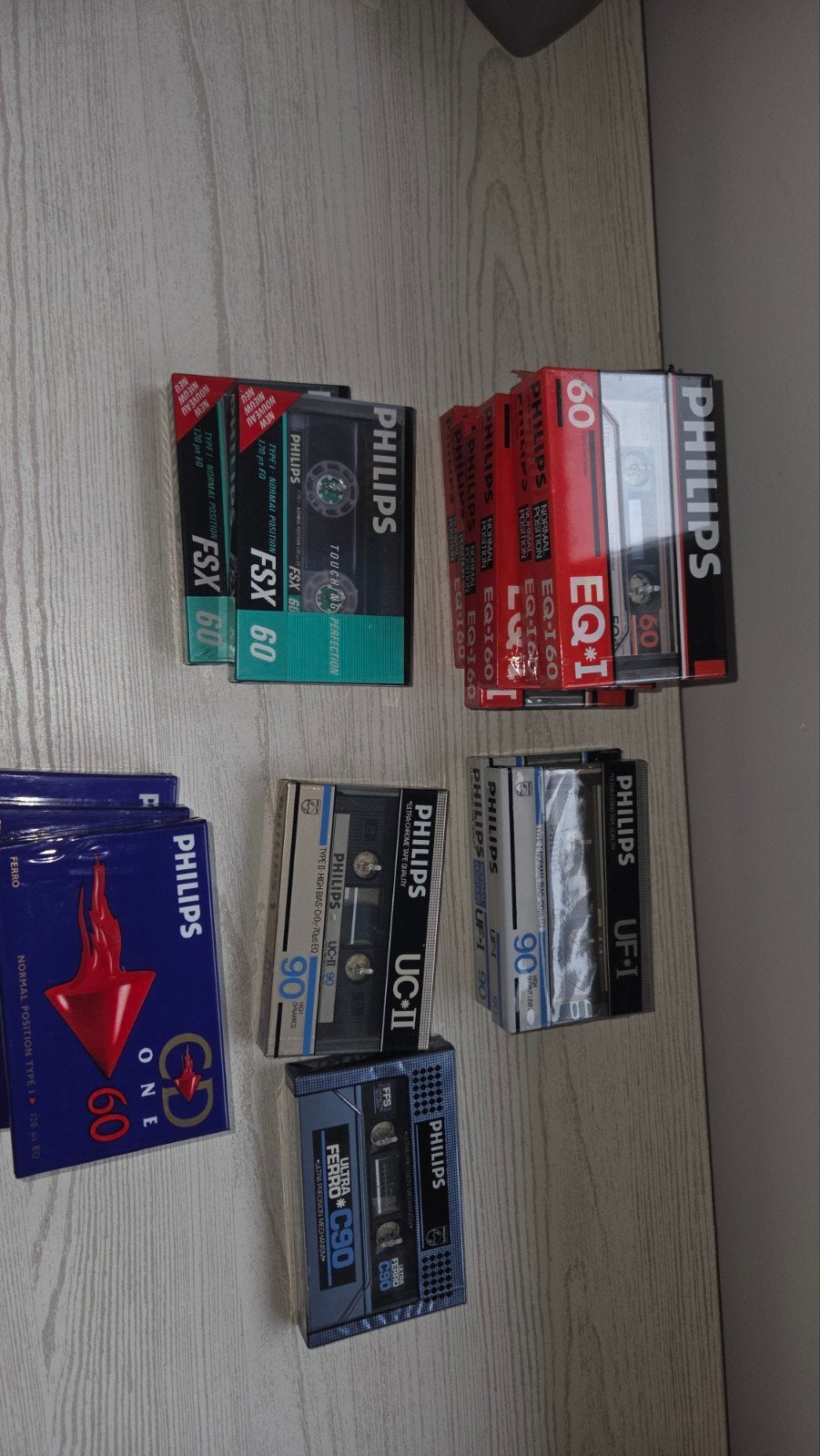 cassettes philips, Enlèvement