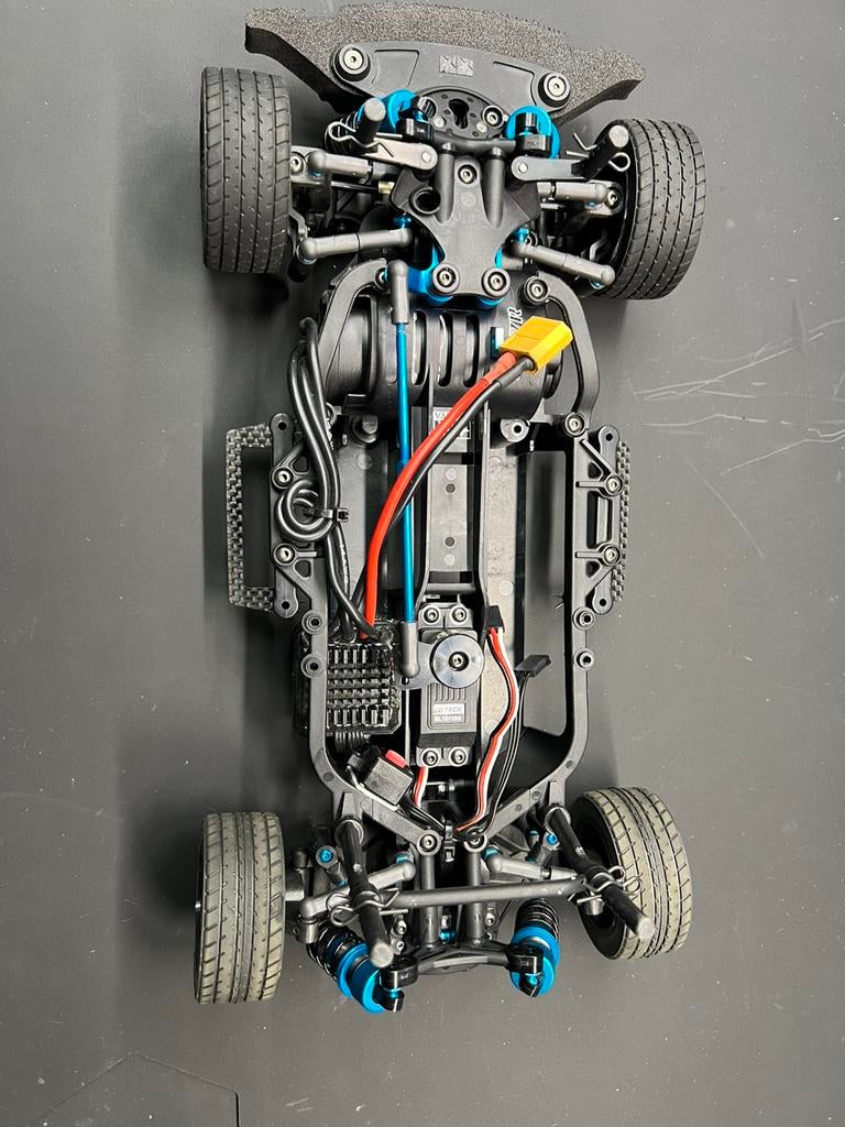 Tamiya m07R, Ophalen