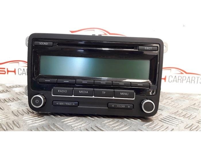 Radio CD Speler van een Volkswagen Polo, Gebruikt, -, Volkswagen, -