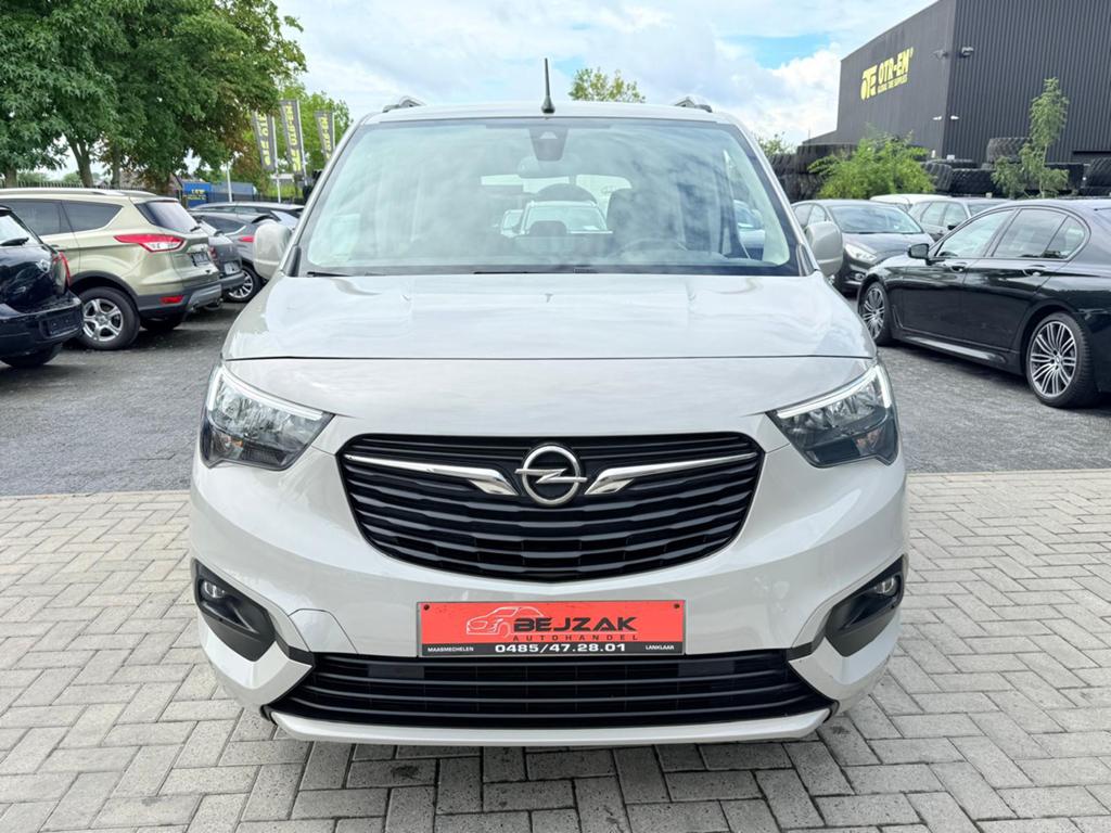 Opel Combo life 1.2i turbo Nieuwstaat 2020 Face-lift led, Auto's, Bestelwagens en Lichte vracht, Euro 6, Leder, Bedrijf, Dealer onderhouden