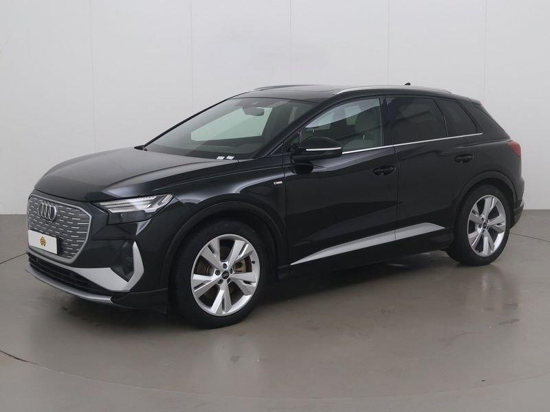 Audi Q4 e-tron 82 kwh 40 s line 204 AT, Autos, Achat, Entreprise, Autre, Noir