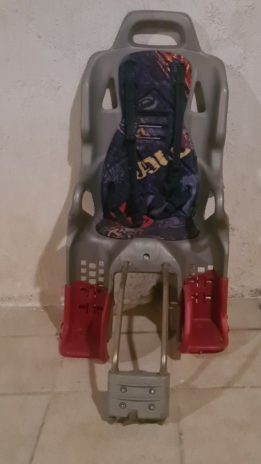 Fiets kinderzitje, Ophalen