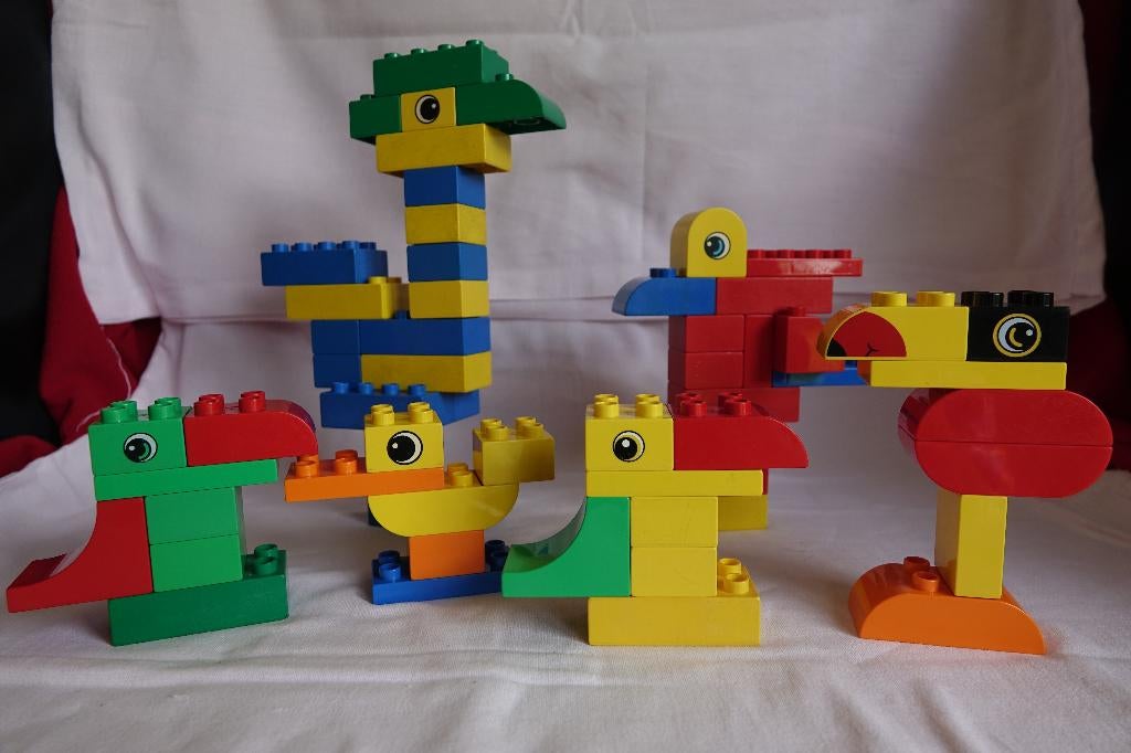 Lego Duplo vogels, Enlèvement ou Envoi, Utilisé, Briques en vrac, Duplo