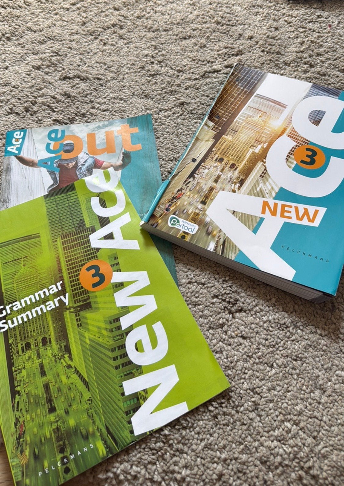 New Ace 3 Leerwerkboek (incl. Pelckmans Portaal), Boeken, Verzenden, Gelezen, ASO, Engels
