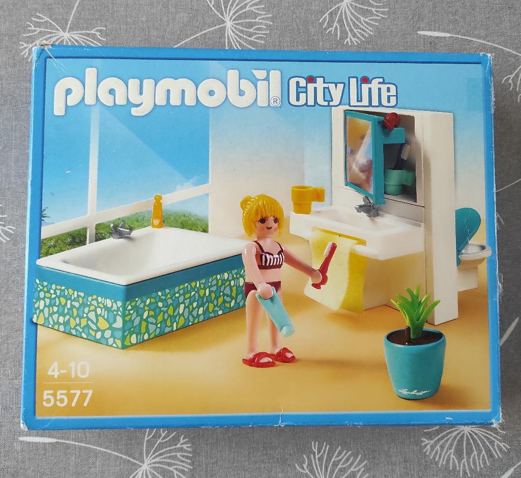 playmobil badkamer, Kinderen en Baby's, Speelgoed | Playmobil, Ophalen of Verzenden, Gebruikt