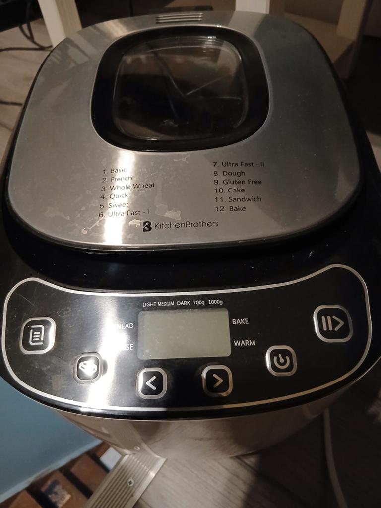 Broodmachine kitchenbrother, Elektronische apparatuur, Ophalen, Met timer