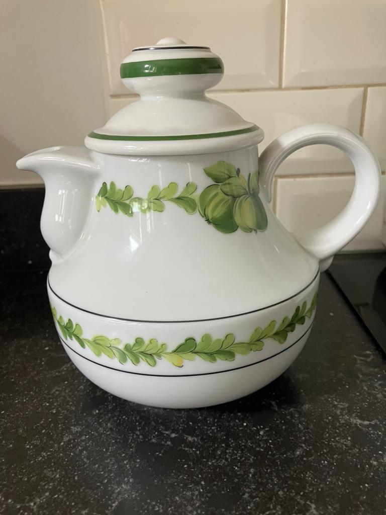 Koffiekan La Petite Pomme, Ophalen, Nieuw, Porselein