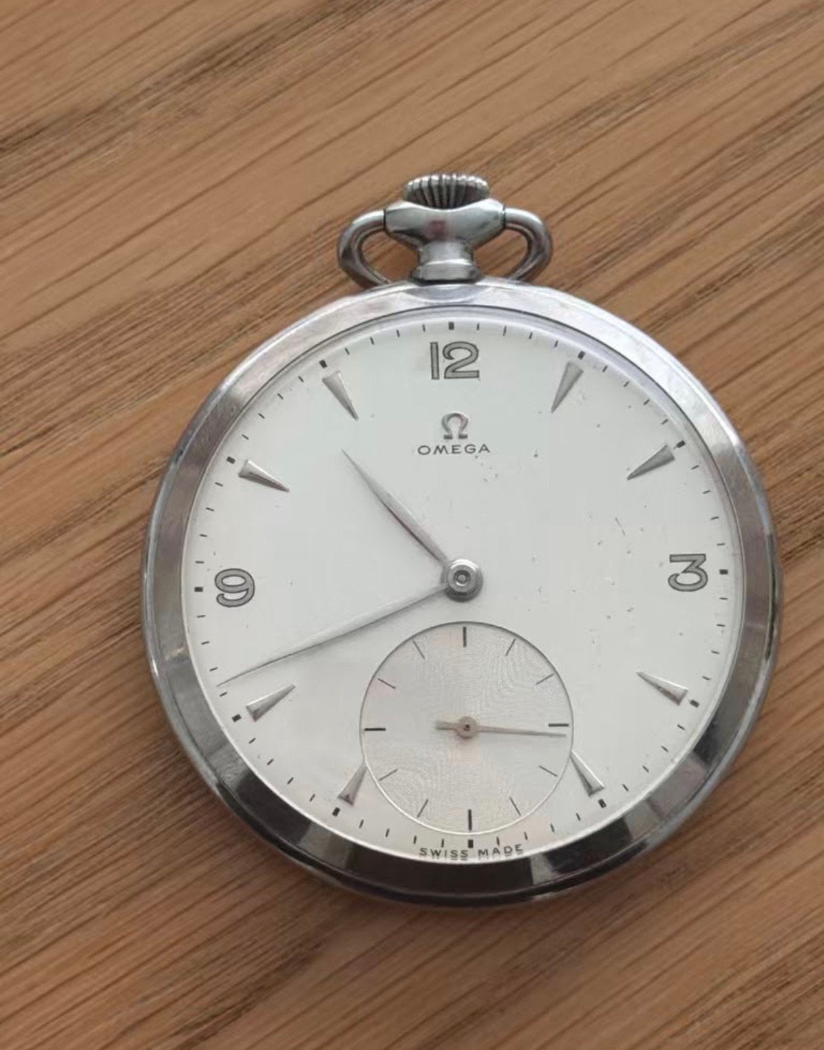 Vintage Omega zakhorloge, Enlèvement, Montre de poche, Omega