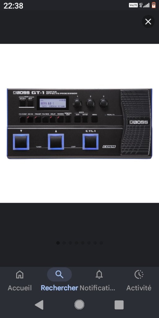 Boss gt1, Muziek en Instrumenten, Ophalen of Verzenden, Zo goed als nieuw, Multi-effect