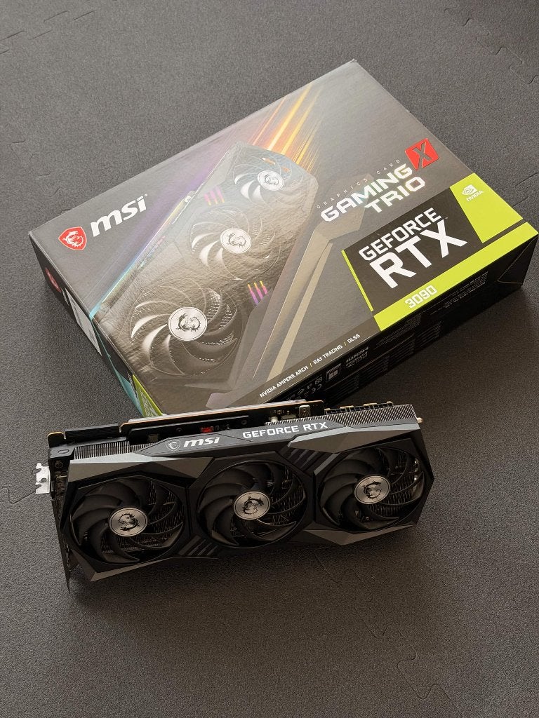 MSI RTX 3090 Gaming X Trio - perfecte staat, Enlèvement ou Envoi, GDDR6, PCI-Express 4, Comme neuf
