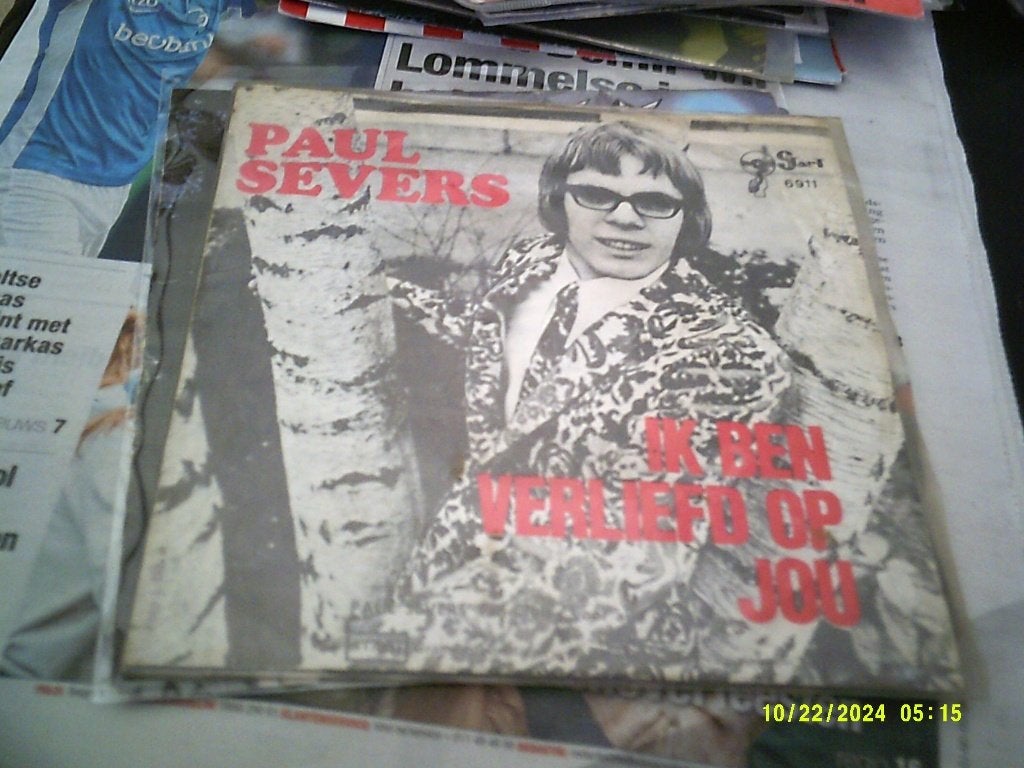 Paul Severs - Ik Ben Verliefd Op Jou / Buona Sera Signorina, Enlèvement ou Envoi, 7 inch, Comme neuf, Pop