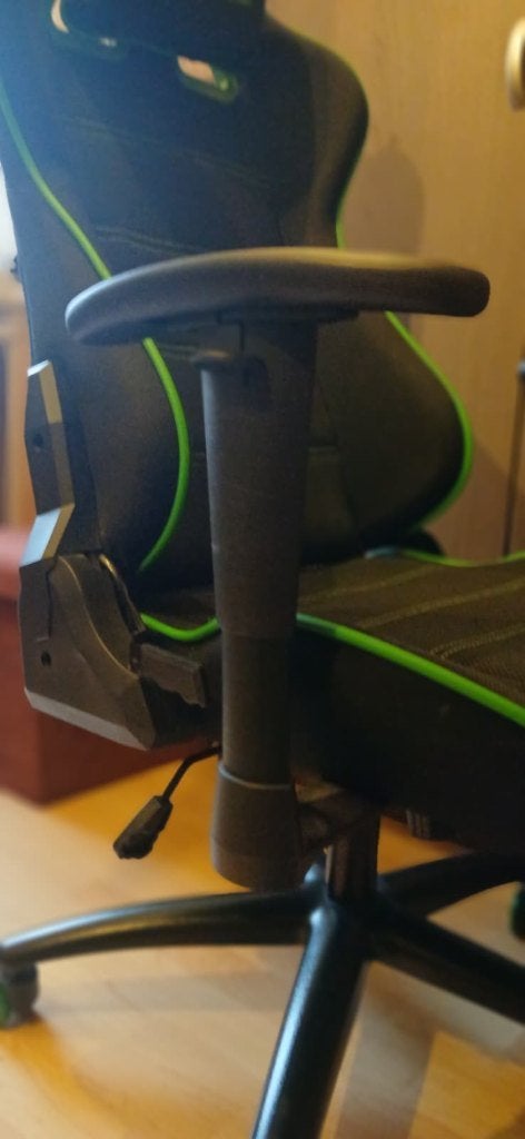 Chaise de bureau, Huis en Inrichting, Ophalen, Gebruikt, Zwart, Gaming bureaustoel
