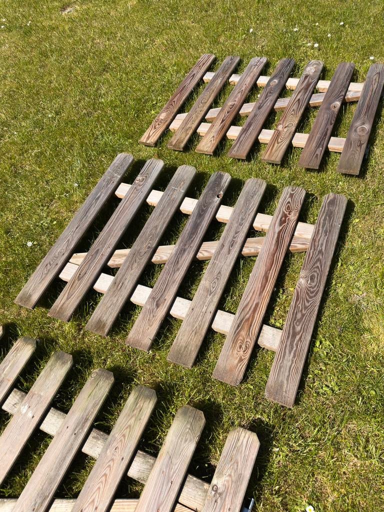 Tuinhek poortjes, Tuin en Terras, Ophalen, Met poort, Gebruikt, Tuinhek