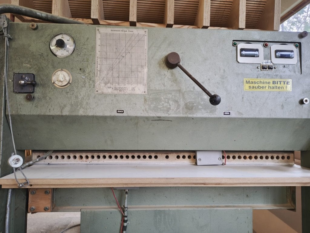 JOOS HP 65 hydraulisch verwarmde pers, Ophalen, Gebruikt