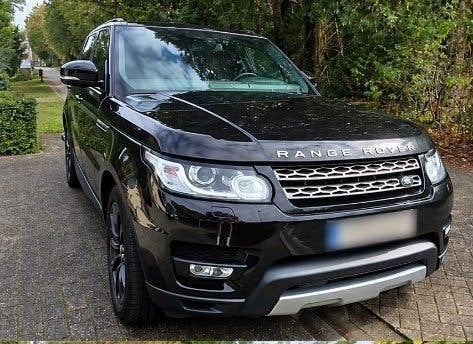 Range Rover Sport, Auto's, Automaat, Zwart, Leder, Particulier