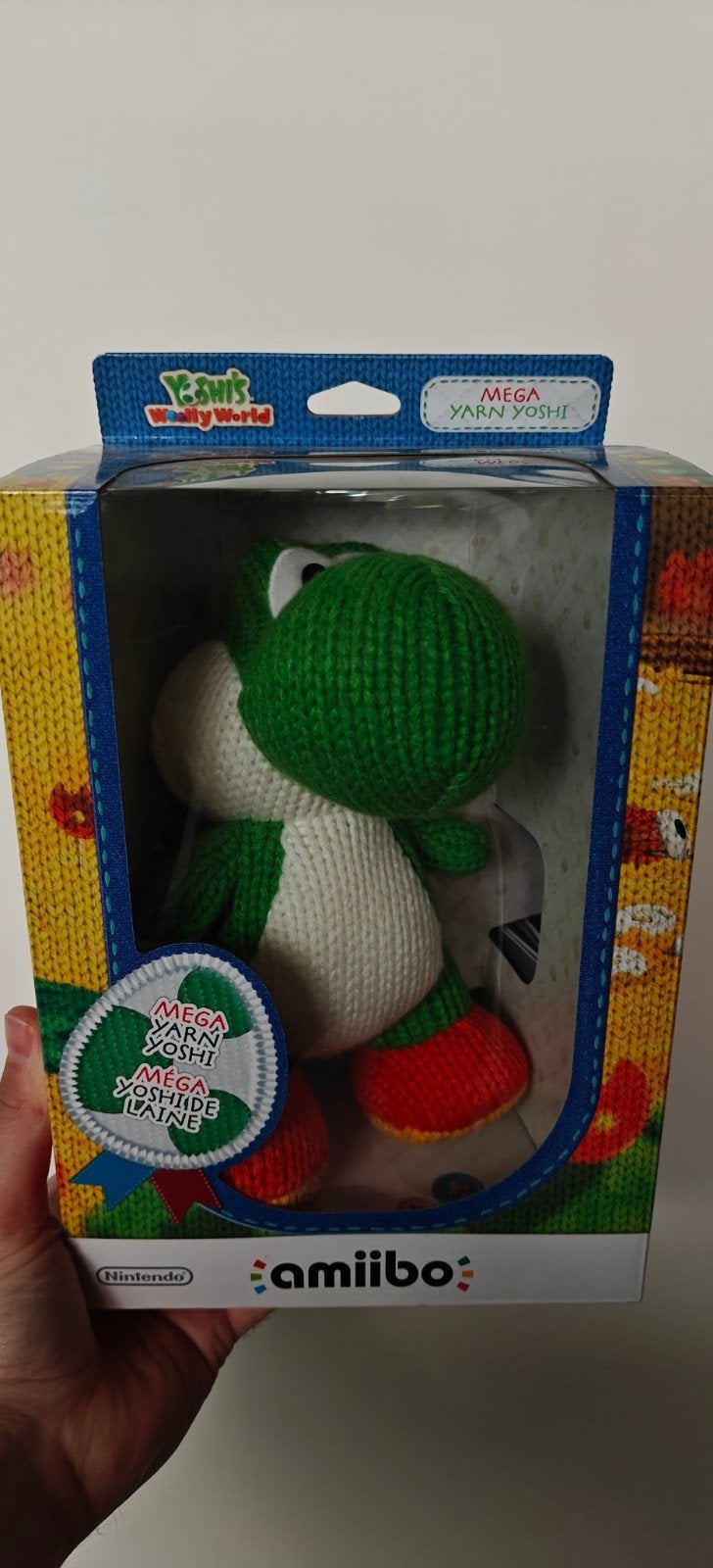 Mega Yarn Yoshi Amiibo Woolly World [ Nintendo Wii U ], Ophalen of Verzenden