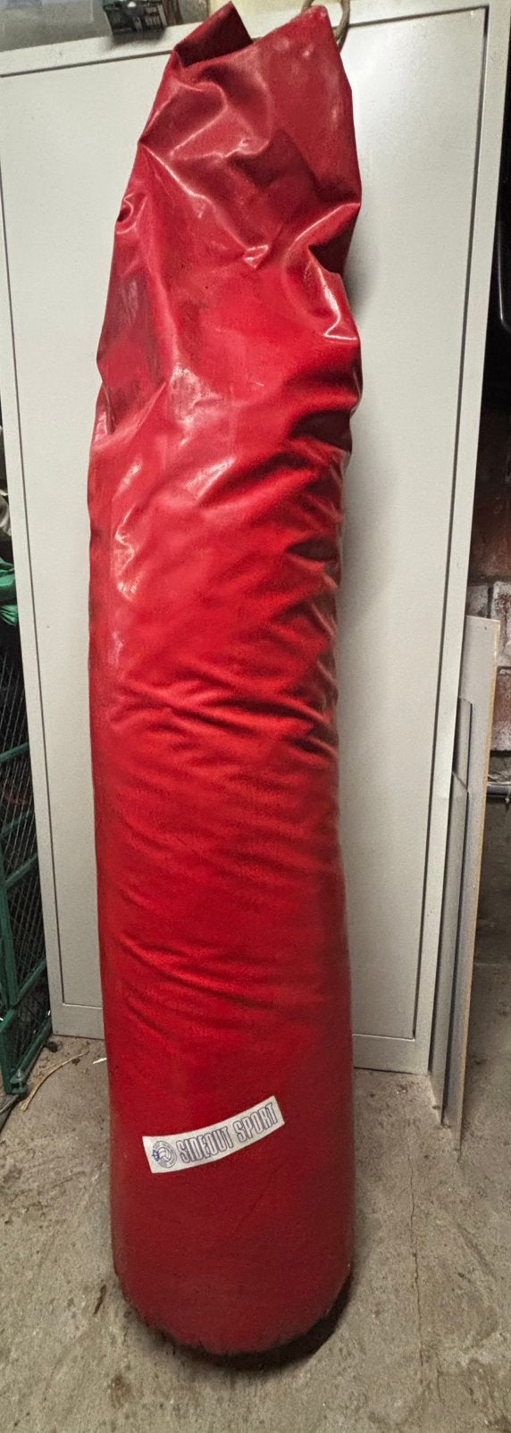 Bokszak rood, 170 cm hoog en 50 kg, Ophalen, Gebruikt, Bokszak