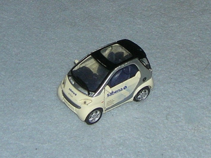Maisto Smart City Coupé “ SABENA “, Collections, Souvenirs Sabena, Enlèvement