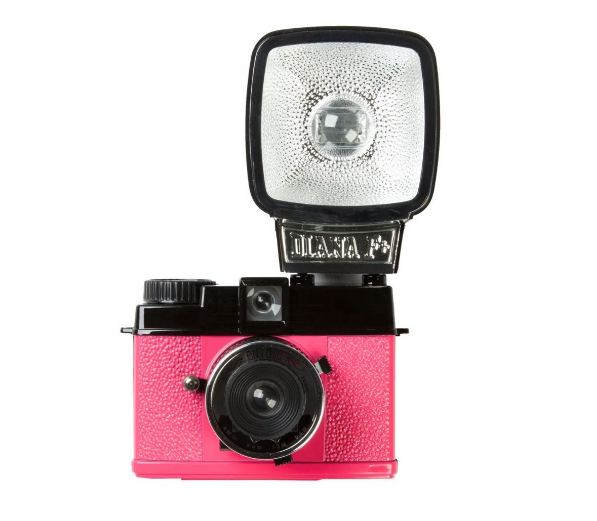 Lomography Diana Mini Pink Analoge 35mm Camera + flitser, Ophalen of Verzenden, Gebruikt