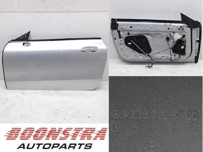 Portière 2portes gauche d'un Mercedes E-Klasse (775), 3 mois de garantie, Utilisé, Porte, -