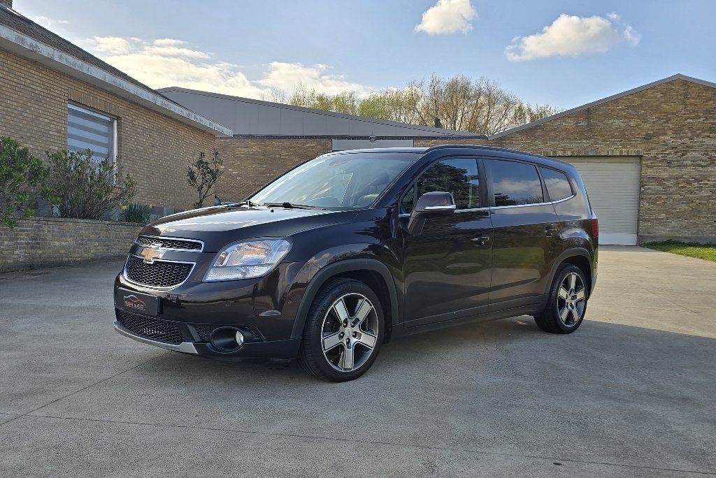 Chevrolet Orlando 1.4i Benz. ** 7 pl. - Camera ** GAR 12M, Auto's, Voorwielaandrijving, Euro 5, Monovolume, Zwart