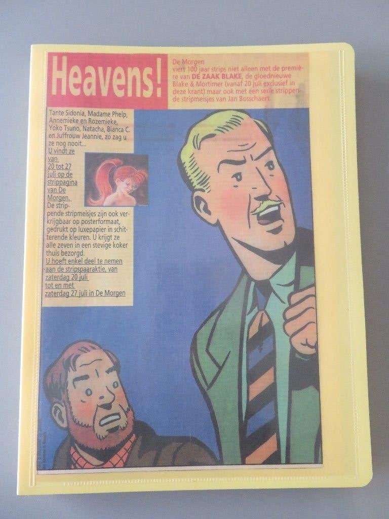 Jean Van Hamme De Morgen 1996 De zaak Francis Blake compleet, Complete serie of reeks, Ophalen of Verzenden, Zo goed als nieuw