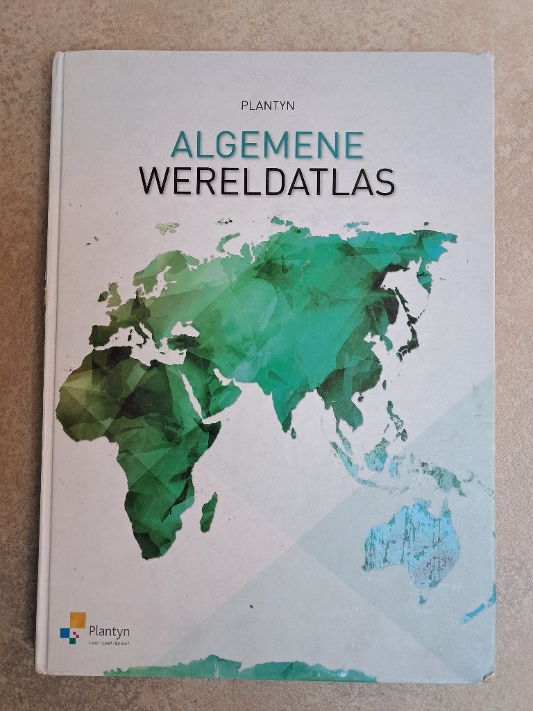 Plantyn wereld atlas, Boeken, Atlassen en Landkaarten, Ophalen of Verzenden, Zo goed als nieuw, Wereld, Overige atlassen