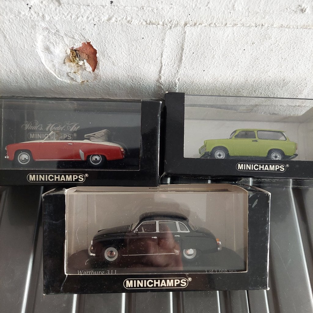 MINICHAMPS DDR 1/43, Envoi, Comme neuf, Voiture, MiniChamps