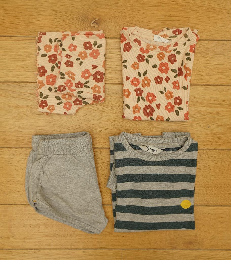 2 zomer pyjama's, maat 140, Kinderen en Baby's, Nacht- of Onderkleding, Meisje, Ophalen of Verzenden, Zo goed als nieuw