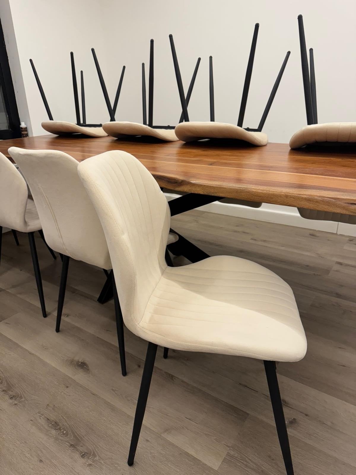chaises de salle à manger beiges, Enlèvement ou Envoi
