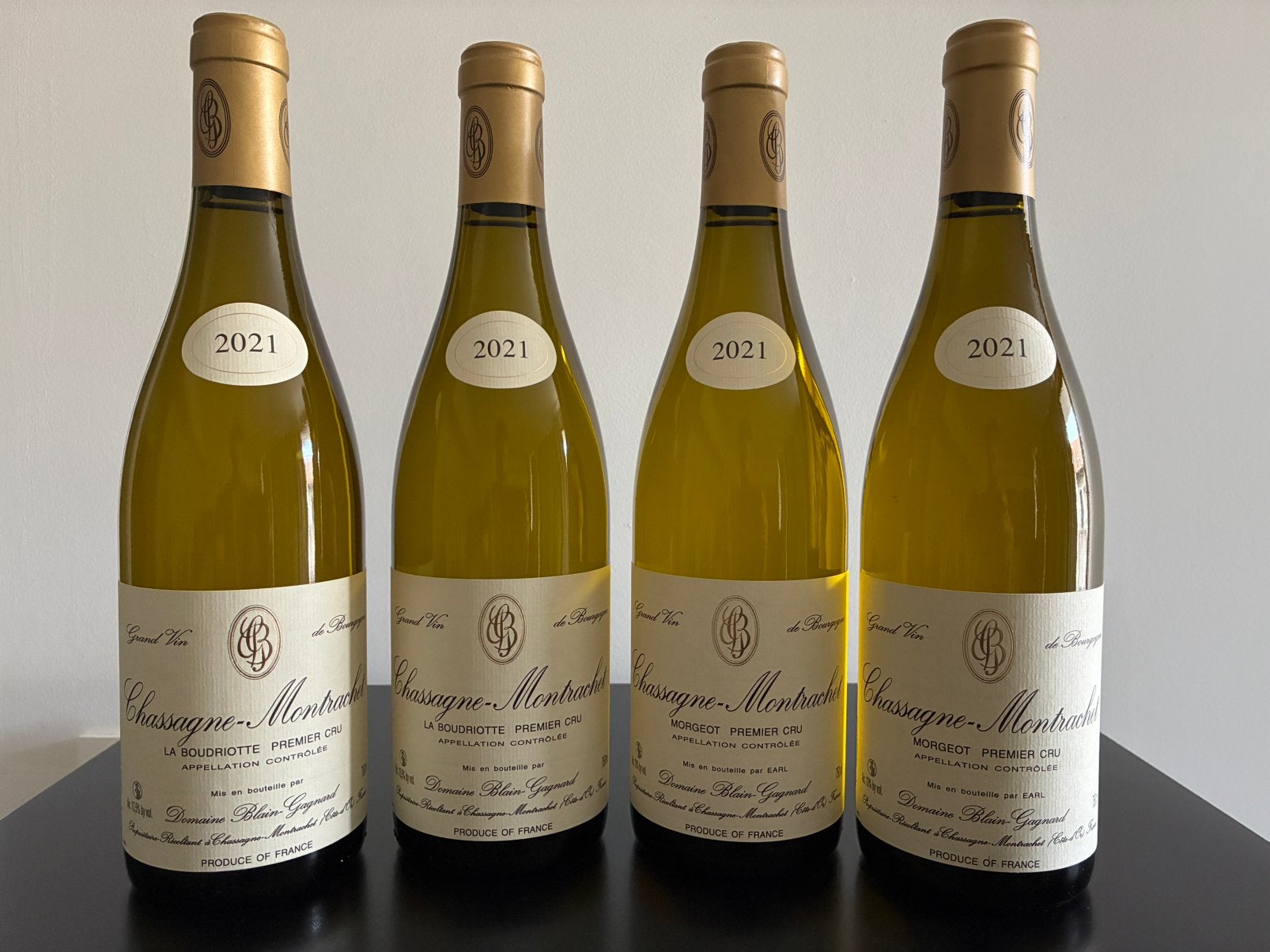 Domaine Blain-Gagnard Chassagne-Montrachet witte bourgogne, Verzamelen, Wijnen, Ophalen of Verzenden, Nieuw, Witte wijn