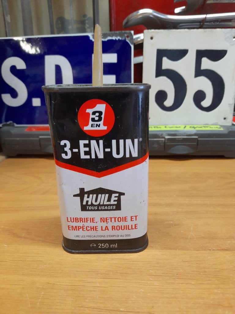 Oude zelfgemaakte 3-in-1 lege oliekan, Verzamelen, Merken en Reclamevoorwerpen, Gebruikt, Overige typen, Verzenden