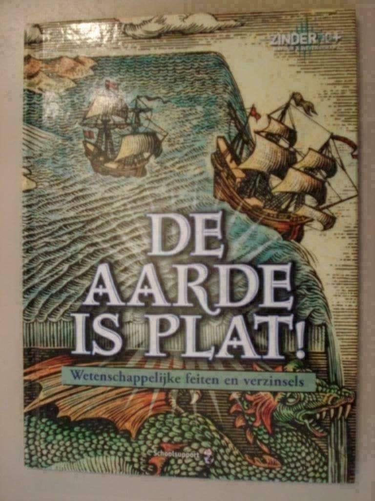 7. De aarde is plat! Wetenschappelijke feiten en verzinsels., Boeken, Verzenden, Gelezen, Mary Atkinson, Non-fictie