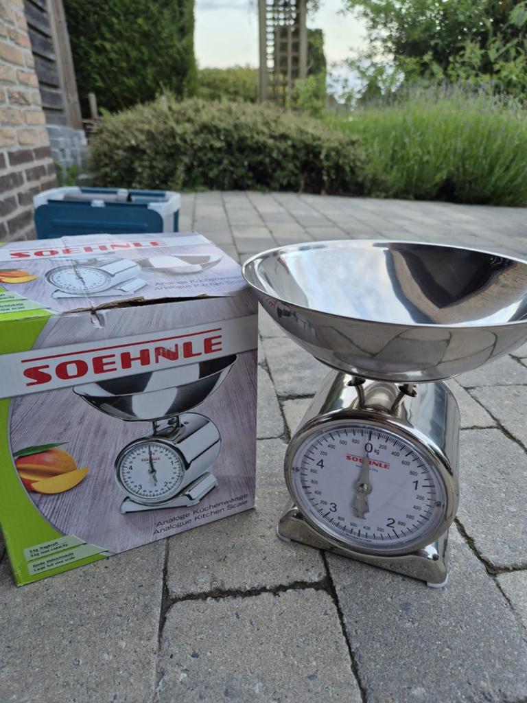 Soehnle analoge keukenweegschaal, Ophalen, Keukenweegschaal