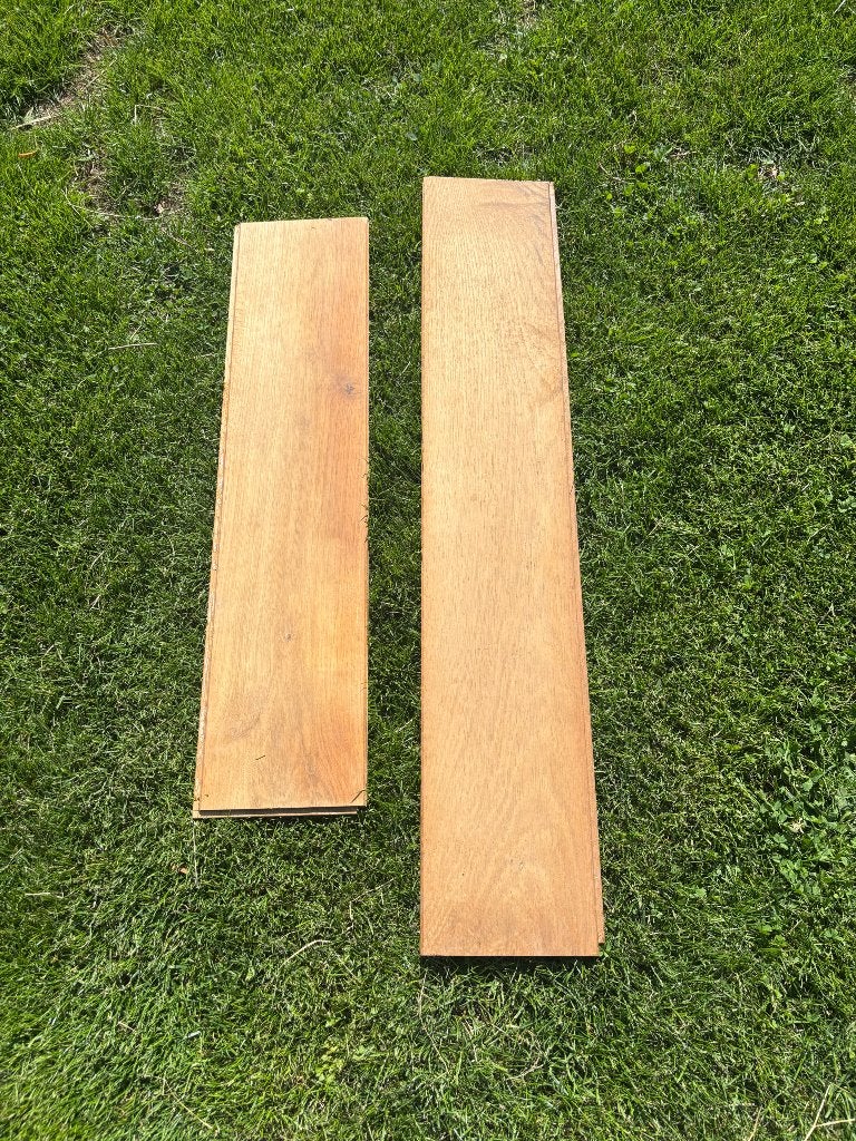 Eiken parket planken, Doe-het-zelf en Bouw, Gebruikt, 10 m² of meer, Hout, Ophalen