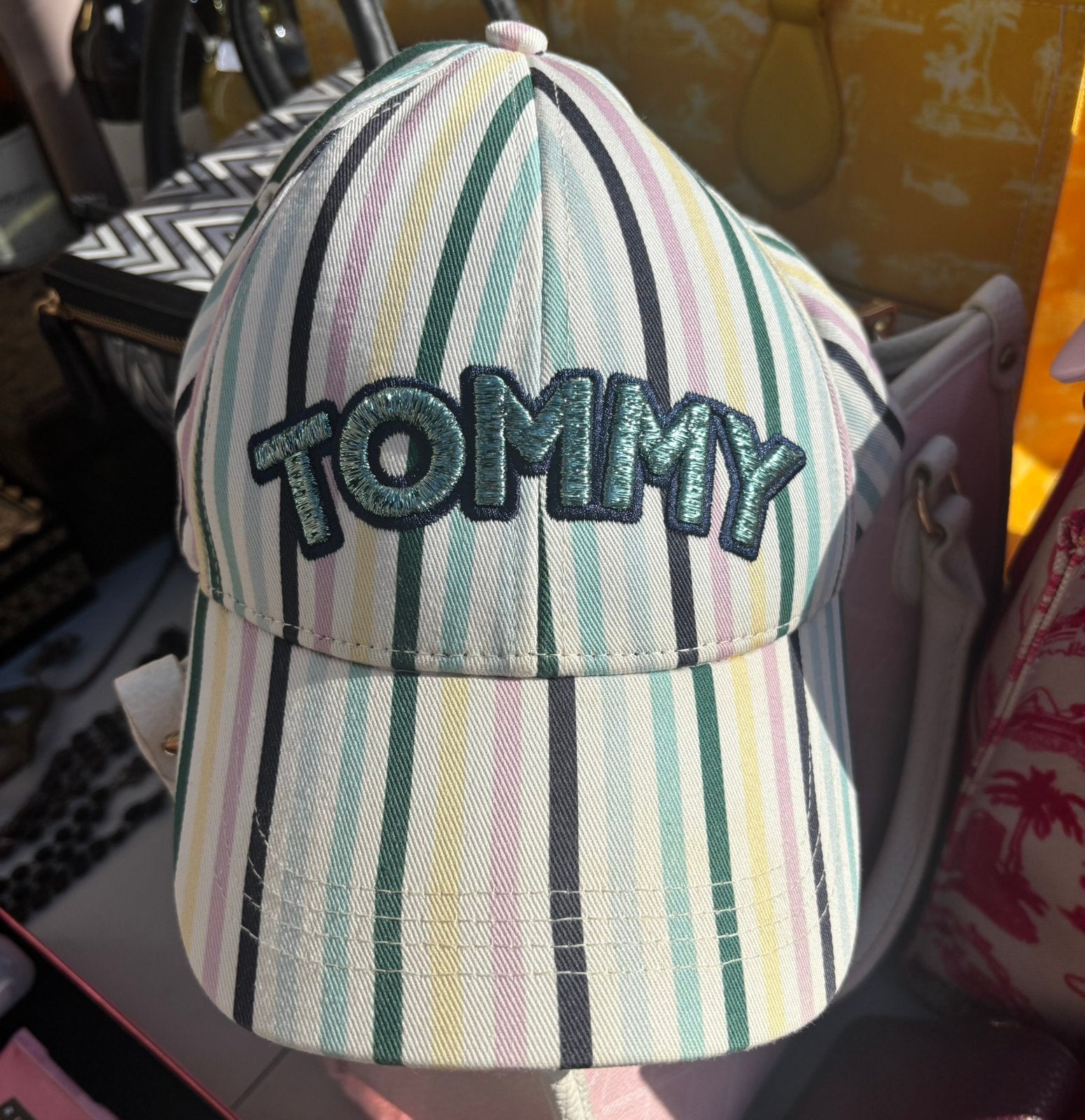 Pet Tommy Hilfiger, Kleding | Dames, Ophalen of Verzenden, Zo goed als nieuw, Pet