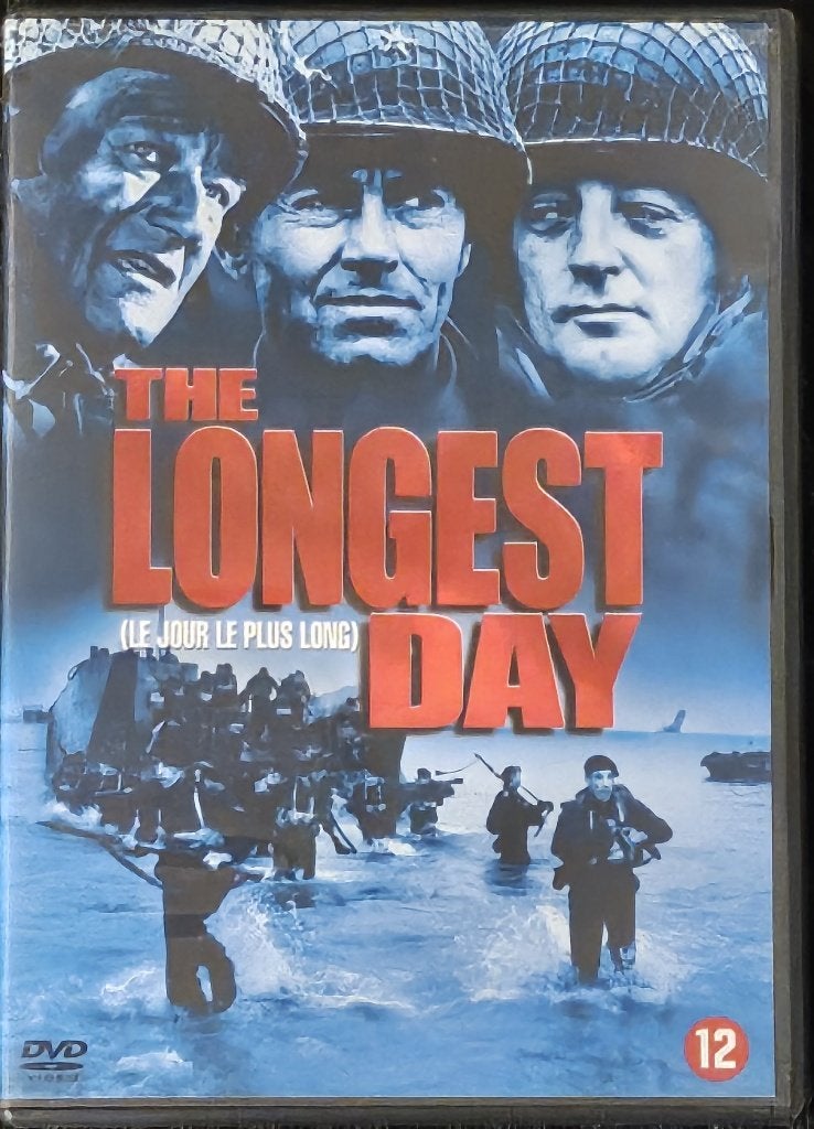 The Longest Day (1962), Cd's en Dvd's, Ophalen of Verzenden, Zo goed als nieuw, Engels, Nederlands