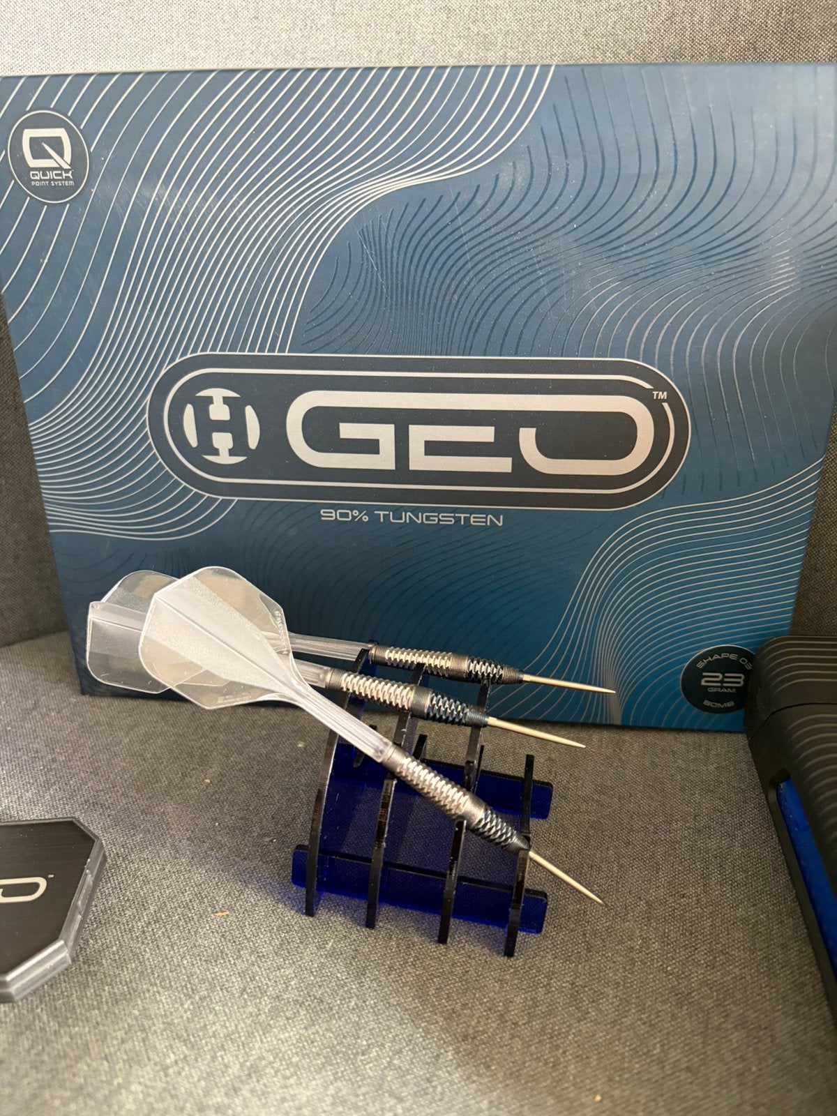 Fléchettes Harrows Geo Bomb 23 grammes, Enlèvement ou Envoi, Comme neuf