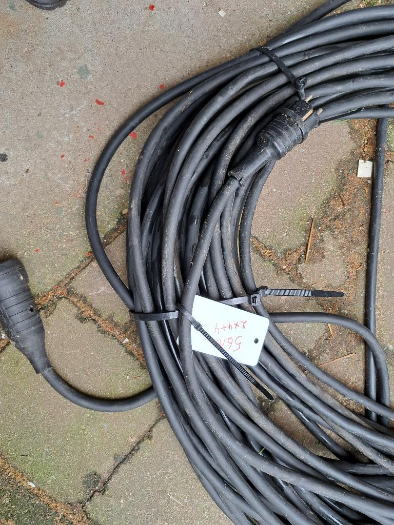 soepele verlengkabels, Doe-het-zelf en Bouw, Elektriciteit en Kabels, Ophalen, Gebruikt